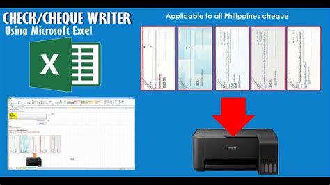 Cheque Writer Excel Format