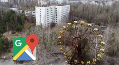 chernobyl on google maps