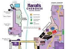 cherokee casino nc map