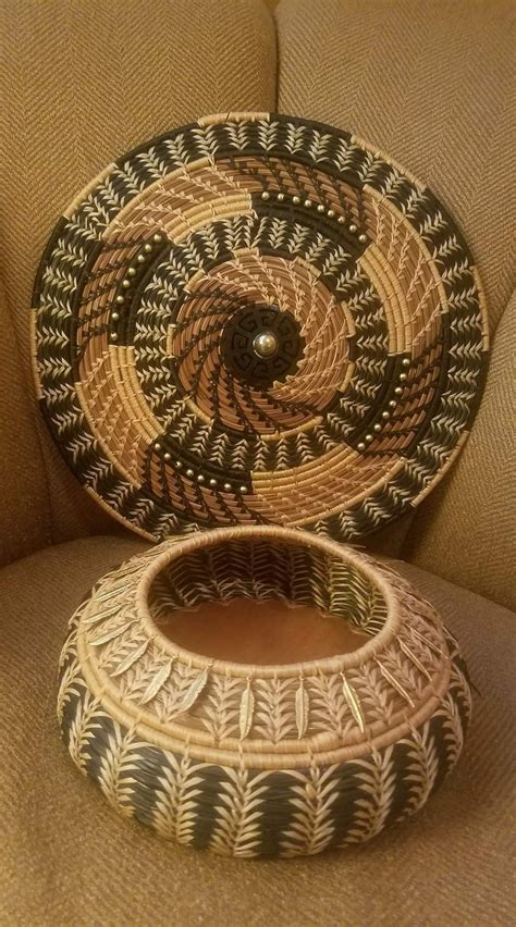 Cherokee Pine Needle Baskets