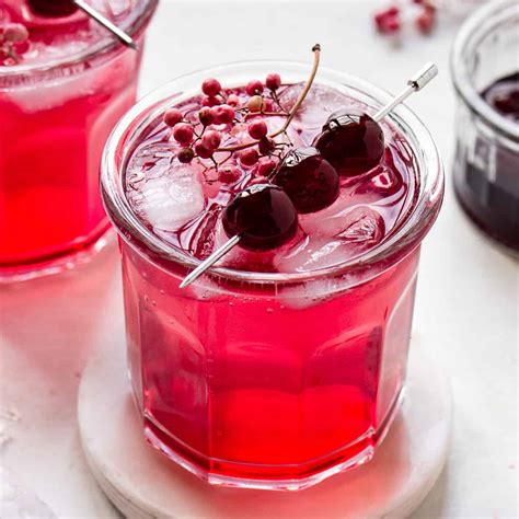 cherries cocktail