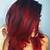 cherry red fire red hair color