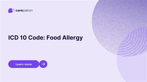 Cherry Allergy Icd 10