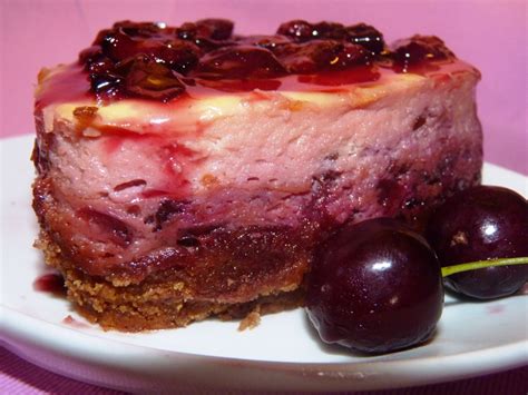 Cherry Amaretto Cheesecake
