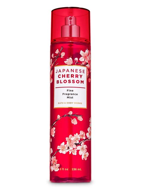 cherry blossom bath and body works spray