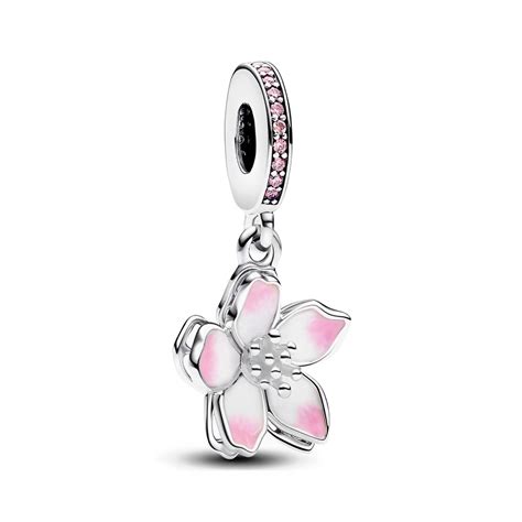 cherry blossom dangle charm