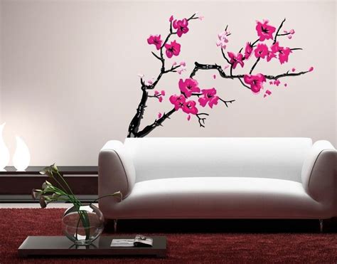 cherry blossom vinyl wall decal