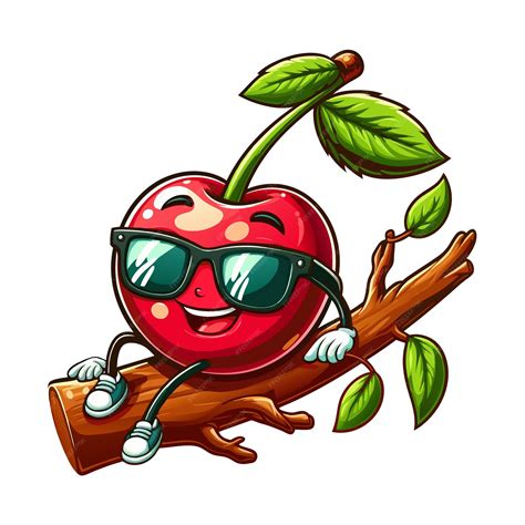 Cherry Cartoon Character