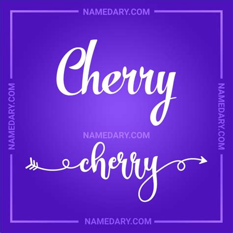 Cherry Cherry Meaning
