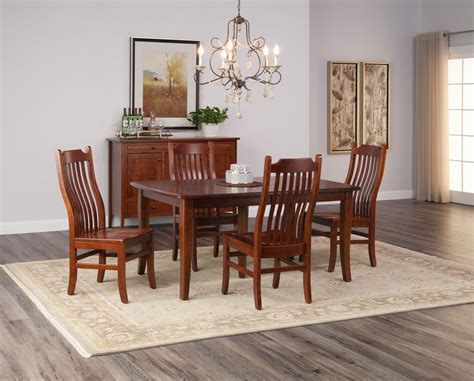 Cherry Dining Room Set Modern