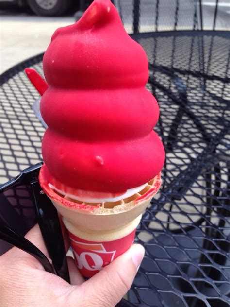 cherry dip cone