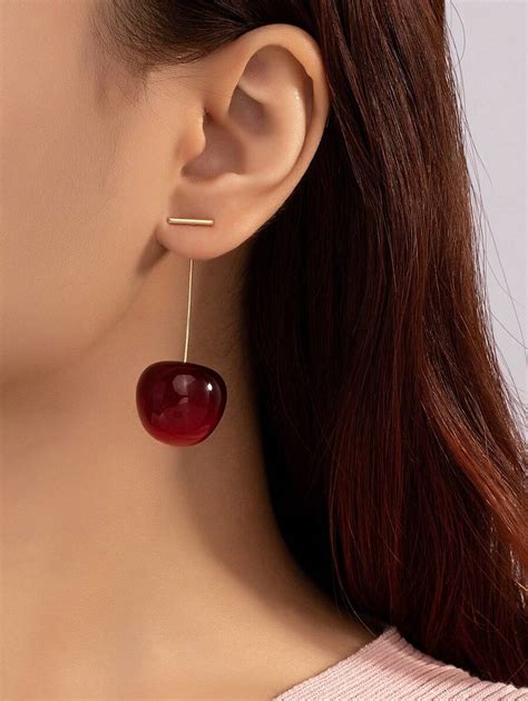 cherry earings