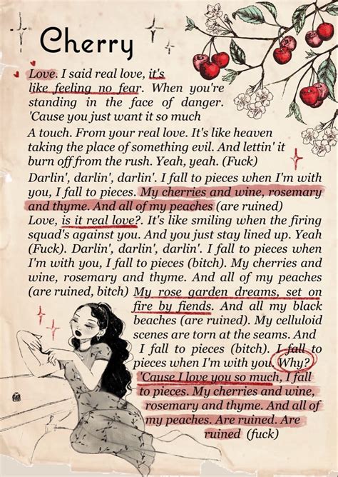 Cherry In Lyrics