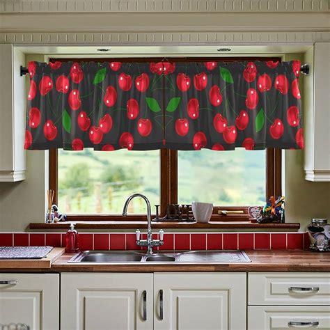 Cherry Kitchen Curtains
