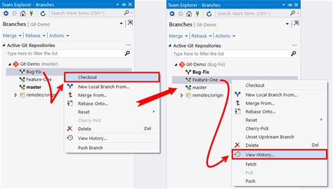 cherry pick commit in visual studio