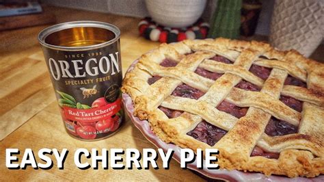 cherry pie from can