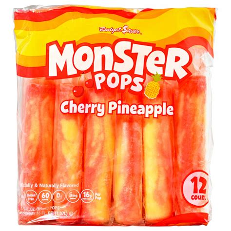 cherry pineapple monster pops