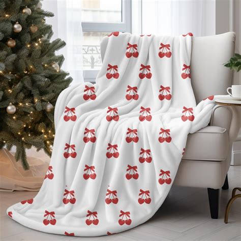 Cherry Red Blanket