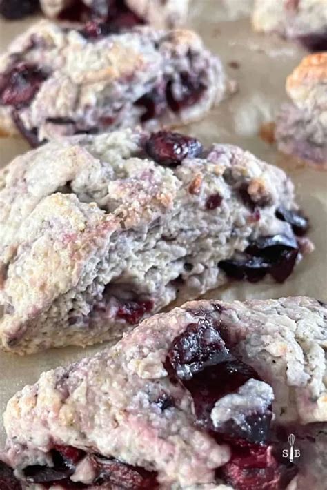 Cherry Scones Southern Lady Magazine Cherry scones, Cherry scones