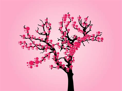 Cherry Tree Vector