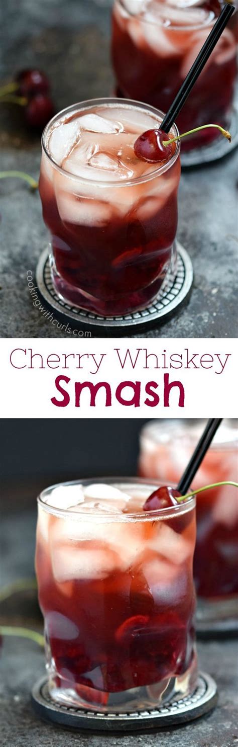 cherry whiskey mixed drinks