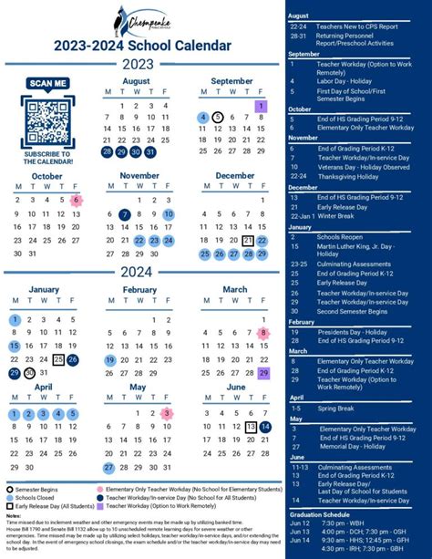 Chesapeake Public Schools Calendar 24-25
