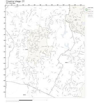 Cheshire Ct Zip Code Map