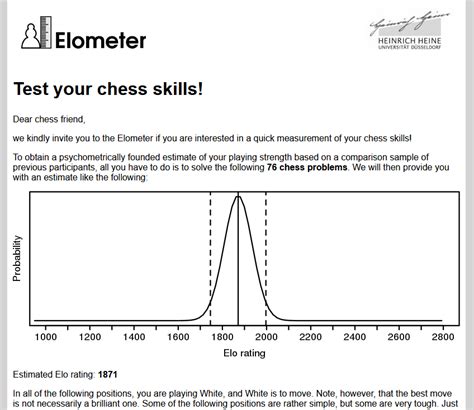 chess elo rating game test