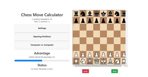 Chess move calculator