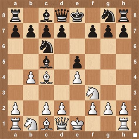 chess openings evans gambit games