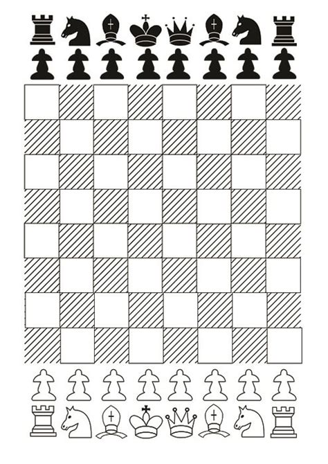 Chess Set Template
