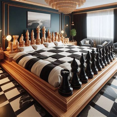 Chess Themed Bedroom