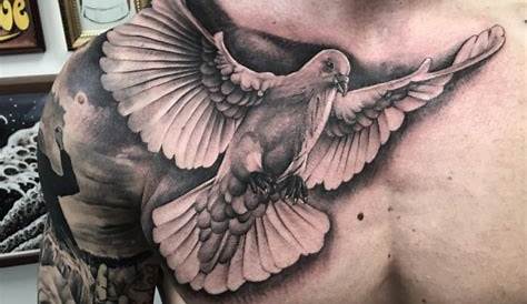 55 Favorite Birds Tattoos On Chest - Tattoo Designs – TattoosBag.com