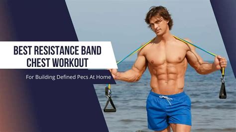 Chest Exercises Elastic Band