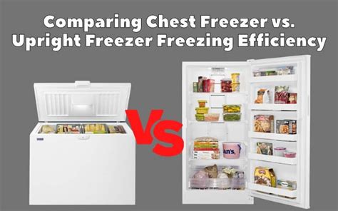 chest freezer vs upright