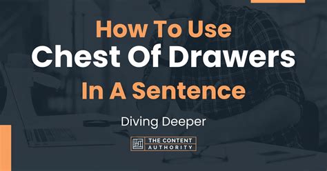 Chest Of Drawers Sentence Examples