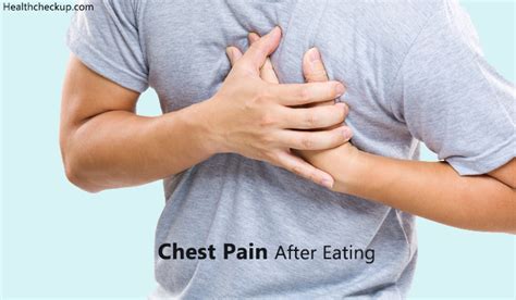chest pain after eating