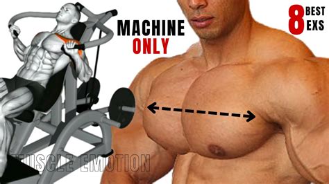 Chest Workout Using Machines
