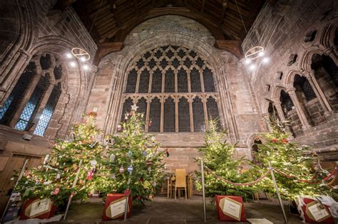 chester cathedral at christmas