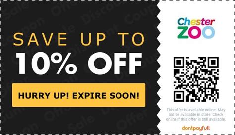 chester zoo discount code