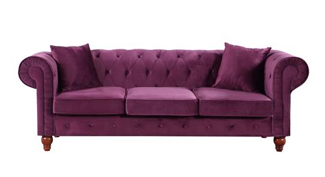 New Chesterfield Sofa Bed Velvet For Living Room
