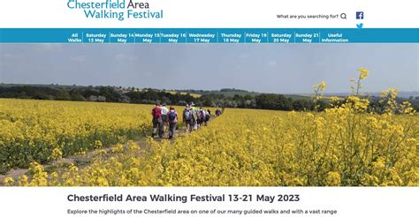 chesterfield walking festival 2023