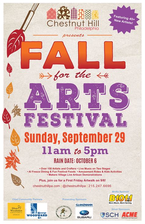 chestnut hill fall for the arts 2023