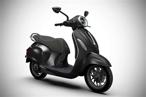 chetak electric scooter black