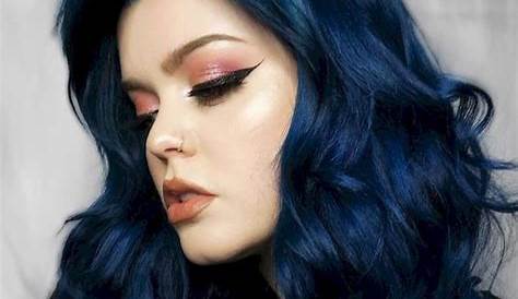 Cheveux Bleu Nuit Femme Colorationcheveuxbleunuit2 Astuces Pour s