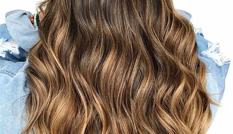 Cheveux Brun Fonce Balayage Miel Sur Châtain Foncé Idées Pour S