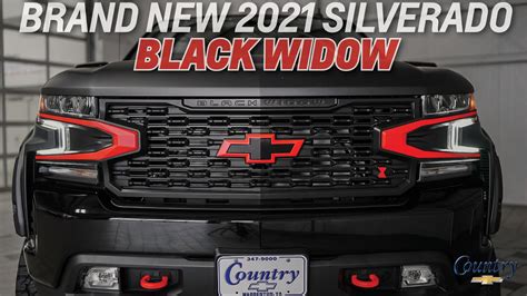 chevrolet black widow accessories