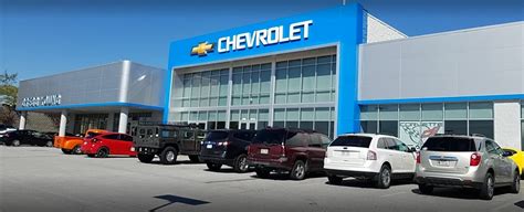 chevrolet dealerships with body shop near me