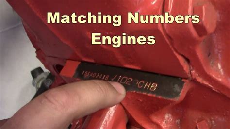 chevrolet engine serial number lookup