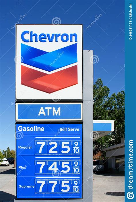 chevron regular gas price